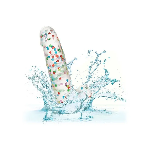 I Love Dick Heart Filled Dong - Transparant van het merk Naughty Bits - Dildo's - online bestellen bij Masculum.nl. De discrete online seks-toys en erotisch heren ondergoed winkel voor gay & hetero mannen.