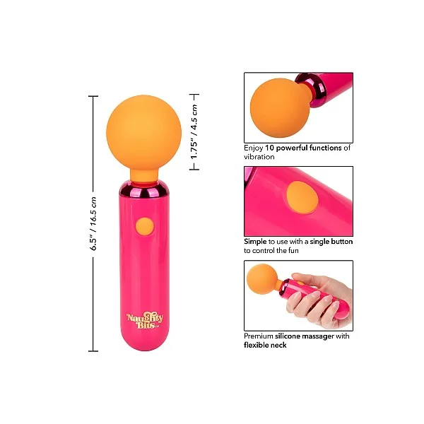 Home Cumming Queen Wand - Oranje van het merk Naughty Bits - Vibrators - online kopen bij Masculum.nl. De discrete online seks-toys en erotisch heren ondergoed winkel voor gay & hetero mannen.