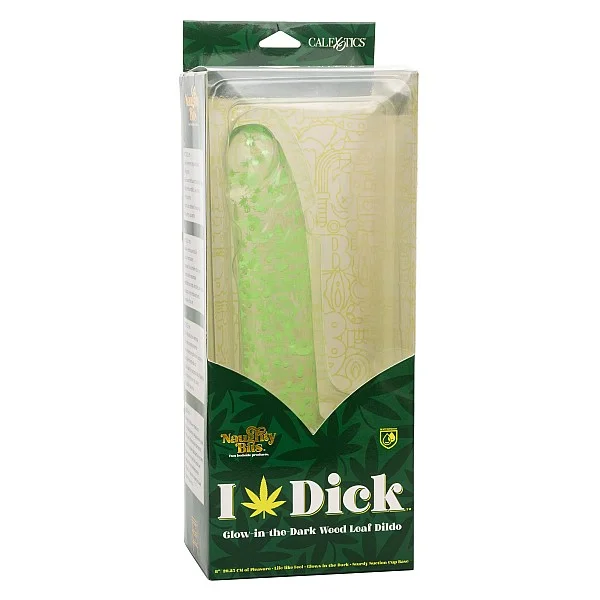 I Leaf Dick Glow Dildo - Glow in the dark van het merk Naughty Bits - Dildo's - online kopen bij Masculum.nl. De discrete online seks-toys en erotisch heren ondergoed winkel voor gay & hetero mannen.