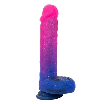 Ombre Hombre Vibr Dildo - Roze
