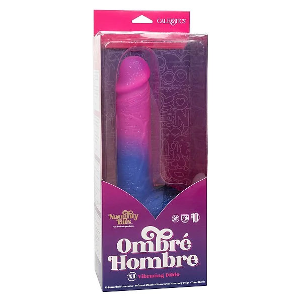 Ombre Hombre Vibr Dildo - Roze van het merk Naughty Bits - Dildo's - online bestellen bij Masculum.nl. De discrete online seks-toys en erotisch heren ondergoed winkel voor gay & hetero mannen.