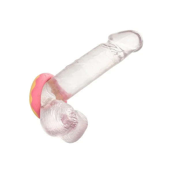Dickin’ Donuts Silicone Donut Cock Ring - Roze van het merk Naughty Bits - Siliconen Cockringen - online bestellen bij Masculum.nl. De discrete online seks-toys en erotisch heren ondergoed winkel voor gay & hetero mannen.