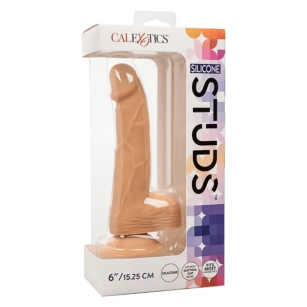 Silicone Studs 6 Inch - Lichte huidskleur van het merk Stud - Realistische Dildo's - online bestellen bij Masculum.nl. De discrete online seks-toys en erotisch heren ondergoed winkel voor gay & hetero mannen.
