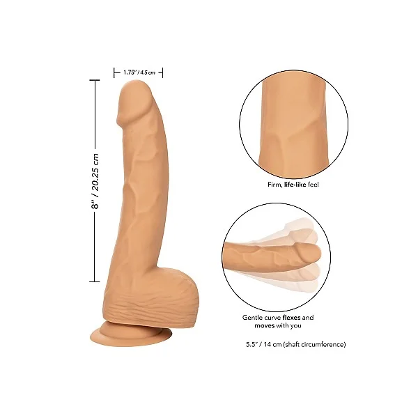 Silicone Studs 8 Inch - Lichte huidskleur van het merk Stud - Realistische Dildo's - online kopen bij Masculum.nl. De discrete online seks-toys en erotisch heren ondergoed winkel voor gay & hetero mannen.