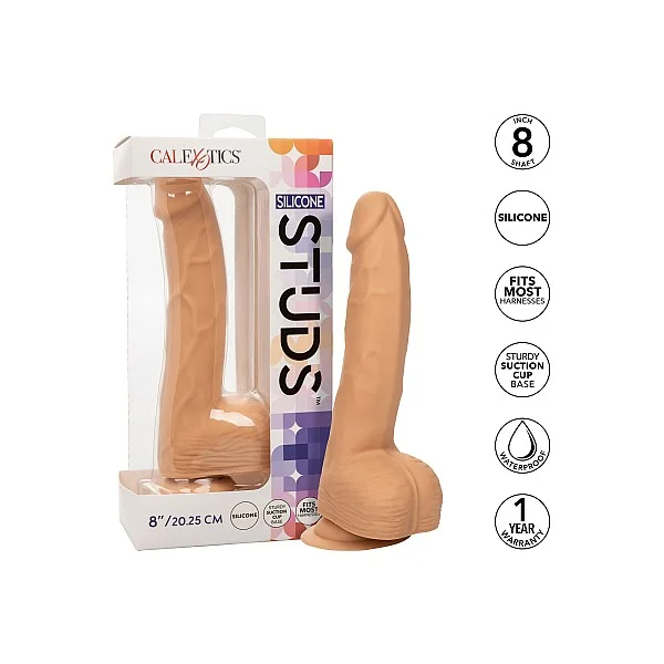 Silicone Studs 8 Inch - Lichte huidskleur van het merk Stud - Realistische Dildo's - online kopen bij Masculum.nl. De discrete online seks-toys en erotisch heren ondergoed winkel voor gay & hetero mannen.