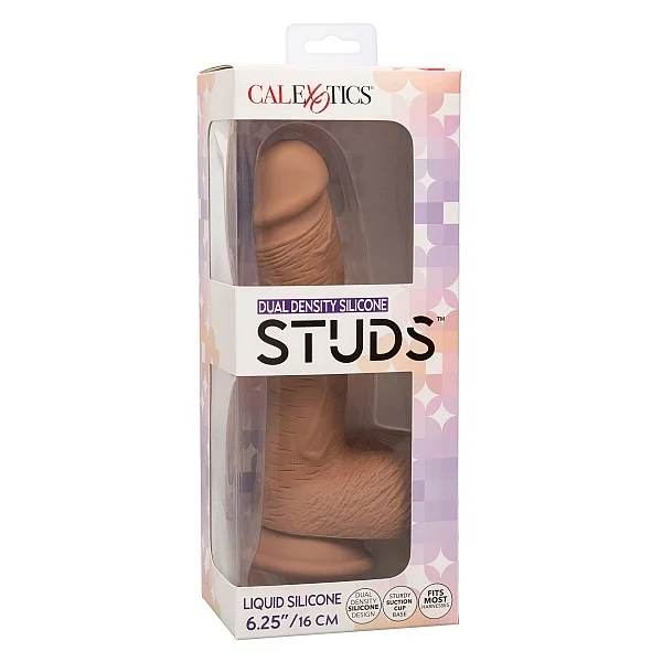 Dual Density Silic Stud 6.25 I - Bruine huidskleur van het merk Stud - Realistische Dildo's - online bestellen bij Masculum.nl. De discrete online seks-toys en erotisch heren ondergoed winkel voor gay & hetero mannen.