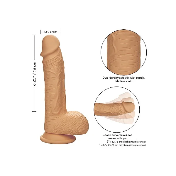 Dual Density Silic Stud 6.25 I - Lichte huidskleur van het merk Stud - Realistische Dildo's - online bestellen bij Masculum.nl. De discrete online seks-toys en erotisch heren ondergoed winkel voor gay & hetero mannen.