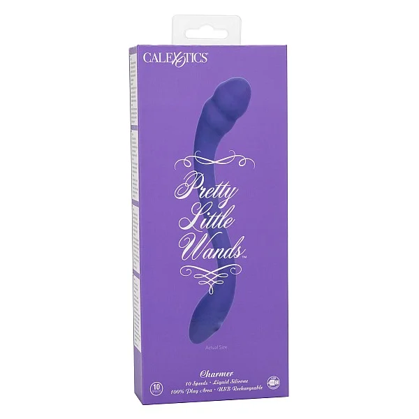 Pretty Little Wands Charmer - Paars van het merk Pretty Little Wands - Prostaat Vibrators - online bestellen bij Masculum.nl. De discrete online seks-toys en erotisch heren ondergoed winkel voor gay & hetero mannen.