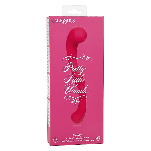 Pretty Little Wands Curvy - Roze van het merk Pretty Little Wands - Prostaat Vibrators - online kopen bij Masculum.nl. De discrete online seks-toys en erotisch heren ondergoed winkel voor gay & hetero mannen.