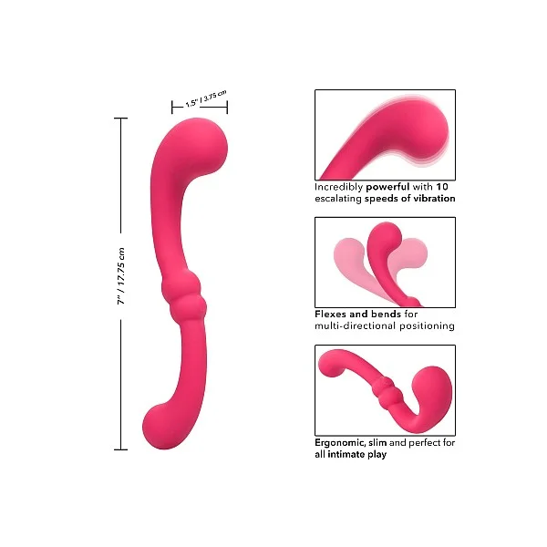 Pretty Little Wands Curvy - Roze van het merk Pretty Little Wands - Prostaat Vibrators - online kopen bij Masculum.nl. De discrete online seks-toys en erotisch heren ondergoed winkel voor gay & hetero mannen.