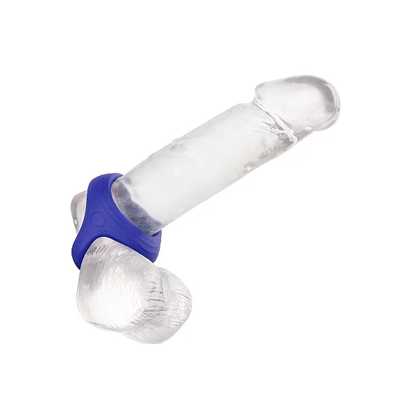 Admiral Cock Ball Dual Ring - Blauw van het merk Admiral - Cockringen - online kopen bij Masculum.nl. De discrete online seks-toys en erotisch heren ondergoed winkel voor gay & hetero mannen.