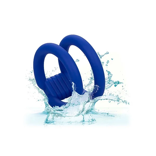 Admiral Dual Cock Cage - Blauw van het merk Admiral - Cockringen - online kopen bij Masculum.nl. De discrete online seks-toys en erotisch heren ondergoed winkel voor gay & hetero mannen.