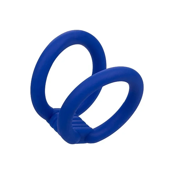 Admiral Dual Cock Cage - Blauw van het merk Admiral - Cockringen - online kopen bij Masculum.nl. De discrete online seks-toys en erotisch heren ondergoed winkel voor gay & hetero mannen.