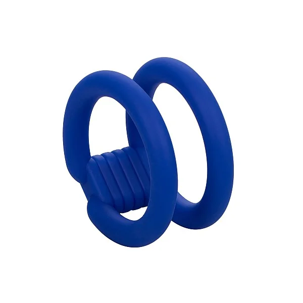 Admiral Dual Cock Cage - Blauw van het merk Admiral - Cockringen - online kopen bij Masculum.nl. De discrete online seks-toys en erotisch heren ondergoed winkel voor gay & hetero mannen.