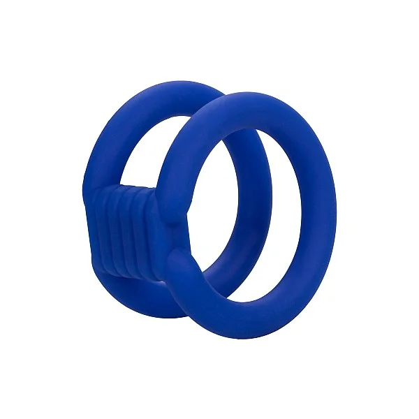 Admiral Dual Cock Cage - Blauw van het merk Admiral - Cockringen - online kopen bij Masculum.nl. De discrete online seks-toys en erotisch heren ondergoed winkel voor gay & hetero mannen.