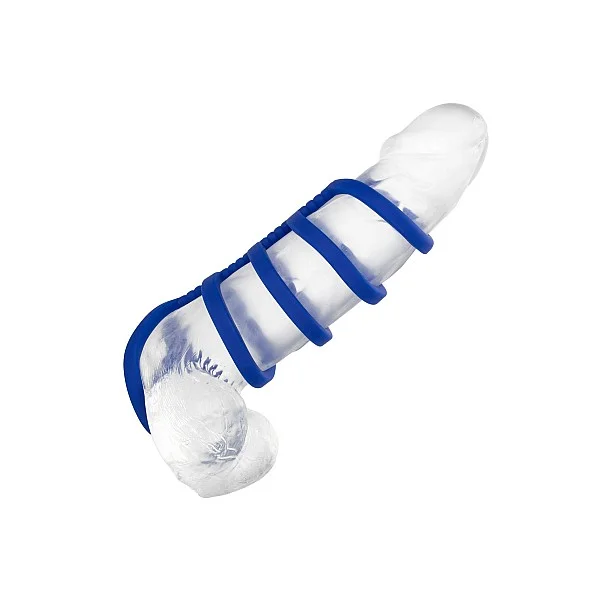 Admiral Xtreme Cage  - Blauw van het merk Admiral - Cockringen - online bestellen bij Masculum.nl. De discrete online seks-toys en erotisch heren ondergoed winkel voor gay & hetero mannen.