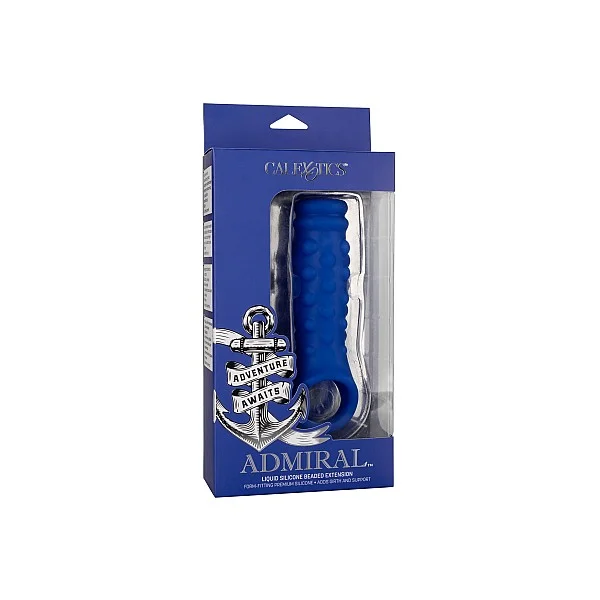 Admiral Beaded Extension - Blauw van het merk Admiral - Penis Sleeves - online bestellen bij Masculum.nl. De discrete online seks-toys en erotisch heren ondergoed winkel voor gay & hetero mannen.