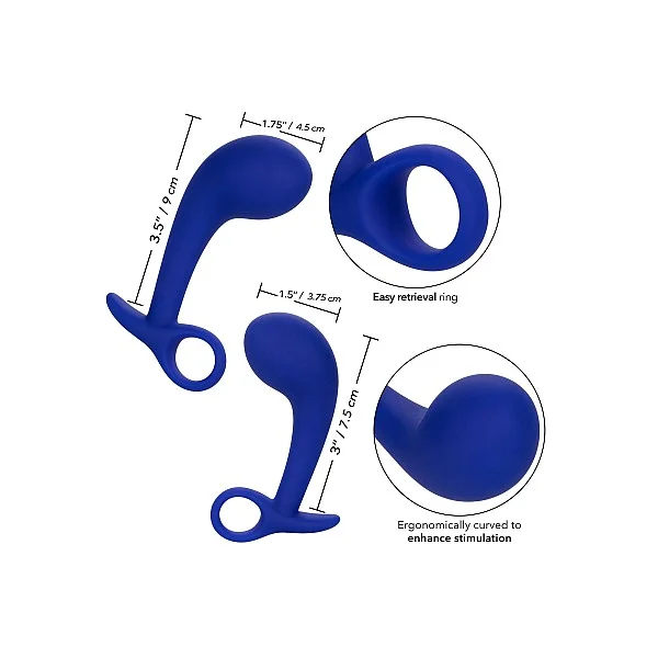 Admiral Anal Training Set - Blauw van het merk Admiral - Anaal Dildo's - online kopen bij Masculum.nl. De discrete online seks-toys en erotisch heren ondergoed winkel voor gay & hetero mannen.
