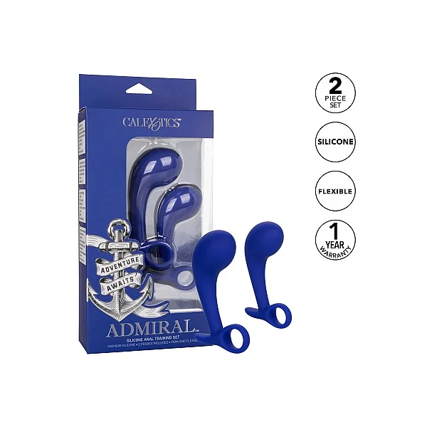 Admiral Anal Training Set - Blauw van het merk Admiral - Anaal Dildo's - online kopen bij Masculum.nl. De discrete online seks-toys en erotisch heren ondergoed winkel voor gay & hetero mannen.