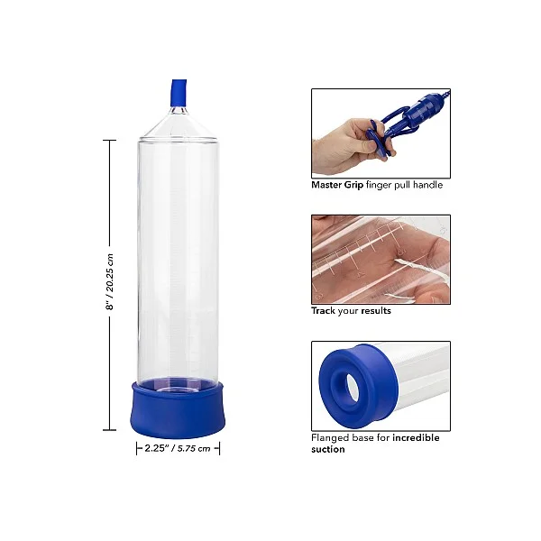 Admiral Sta-Hard Pump - Blauw van het merk Admiral - Penispompen - online bestellen bij Masculum.nl. De discrete online seks-toys en erotisch heren ondergoed winkel voor gay & hetero mannen.