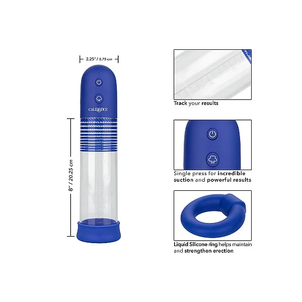 Admiral Rechargeable Pump Kit - Blauw van het merk Admiral - Penispompen - online kopen bij Masculum.nl. De discrete online seks-toys en erotisch heren ondergoed winkel voor gay & hetero mannen.