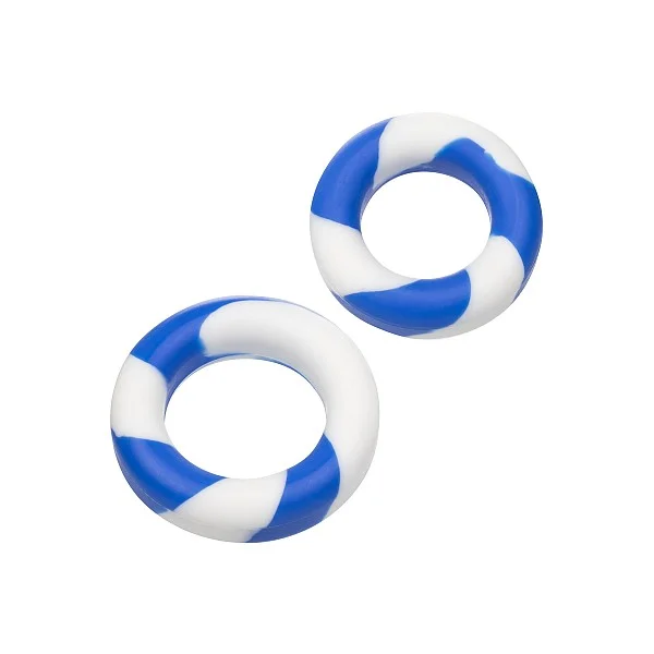 Admiral 2 Ring Set - Blauw van het merk Admiral - Cockringen - online bestellen bij Masculum.nl. De discrete online seks-toys en erotisch heren ondergoed winkel voor gay & hetero mannen.