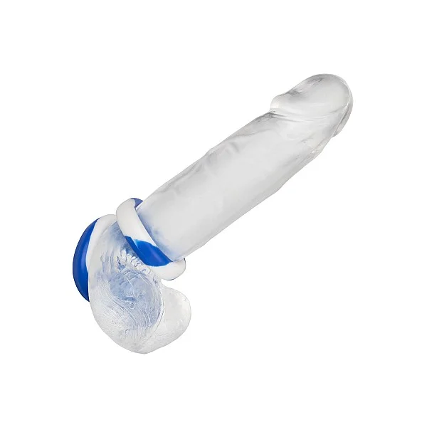 Admiral 2 Ring Set - Blauw van het merk Admiral - Cockringen - online bestellen bij Masculum.nl. De discrete online seks-toys en erotisch heren ondergoed winkel voor gay & hetero mannen.