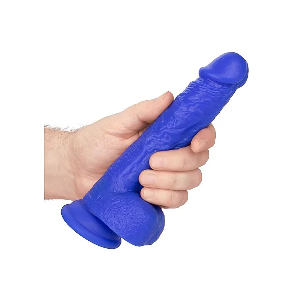 CalExotics Admiral 7” Vibrating Sailor - Blauw van het merk Admiral - Realistische Vibrators - online bestellen bij Masculum.nl. De discrete online seks-toys en erotisch heren ondergoed winkel voor gay & hetero mannen.