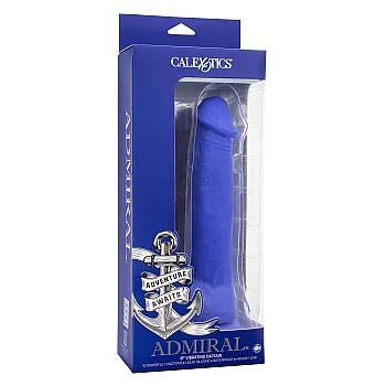 CalExotics Admiral 20,30 cm Vibrating Captain - Blauw