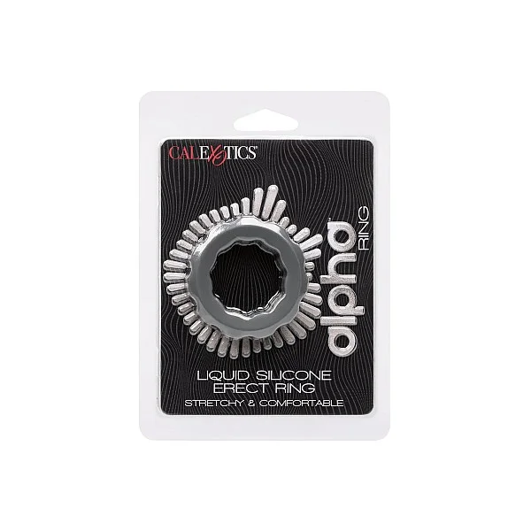 Alpha Erect Ring - Grijs van het merk Alpha - Cockringen - online bestellen bij Masculum.nl. De discrete online seks-toys en erotisch heren ondergoed winkel voor gay & hetero mannen.