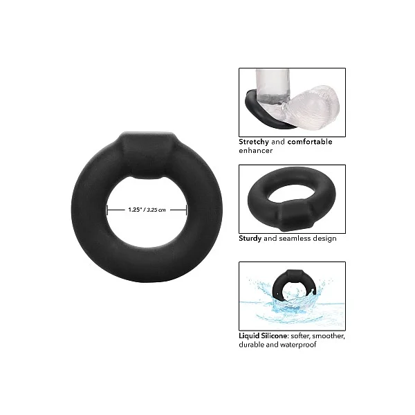 Alpha Optimum Ring - Zwart van het merk Alpha - Cockringen - online kopen bij Masculum.nl. De discrete online seks-toys en erotisch heren ondergoed winkel voor gay & hetero mannen.