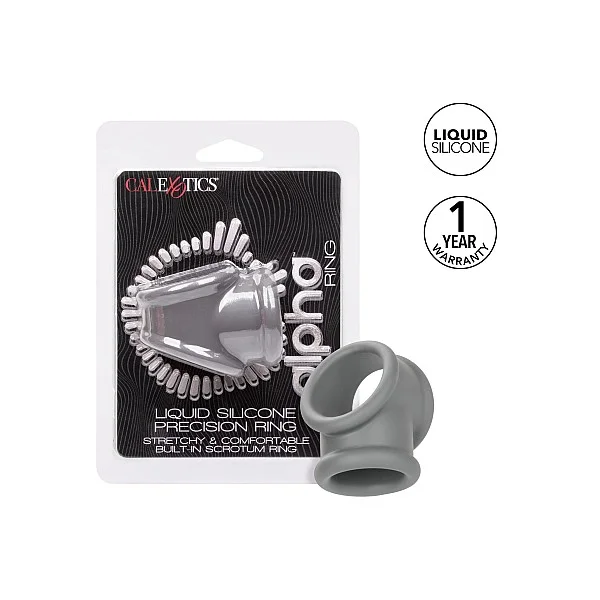Alpha Precision Ring - Grijs van het merk Alpha - Cockringen - online bestellen bij Masculum.nl. De discrete online seks-toys en erotisch heren ondergoed winkel voor gay & hetero mannen.
