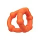 Alpha All Star Ring - Oranje van het merk Alpha - Cockringen - online bestellen bij Masculum.nl. De discrete online seks-toys en erotisch heren ondergoed winkel voor gay & hetero mannen.
