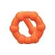 Alpha All Star Ring - Oranje van het merk Alpha - Cockringen - online bestellen bij Masculum.nl. De discrete online seks-toys en erotisch heren ondergoed winkel voor gay & hetero mannen.