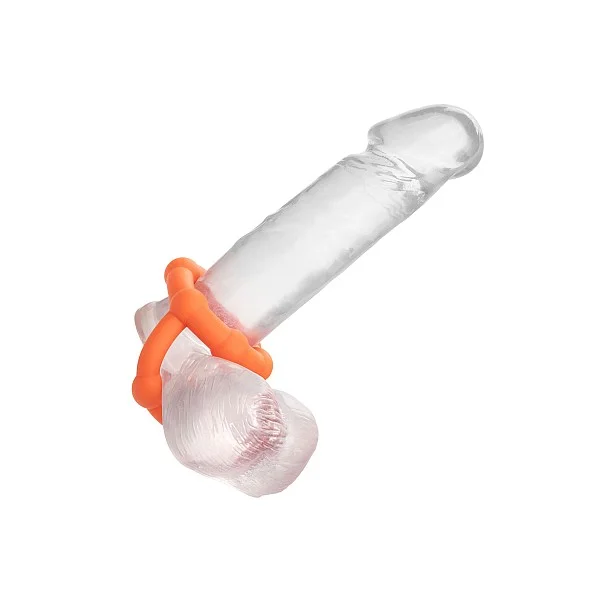 Alpha All Star Ring - Oranje van het merk Alpha - Cockringen - online bestellen bij Masculum.nl. De discrete online seks-toys en erotisch heren ondergoed winkel voor gay & hetero mannen.