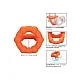 Alpha All Star Ring - Oranje van het merk Alpha - Cockringen - online bestellen bij Masculum.nl. De discrete online seks-toys en erotisch heren ondergoed winkel voor gay & hetero mannen.