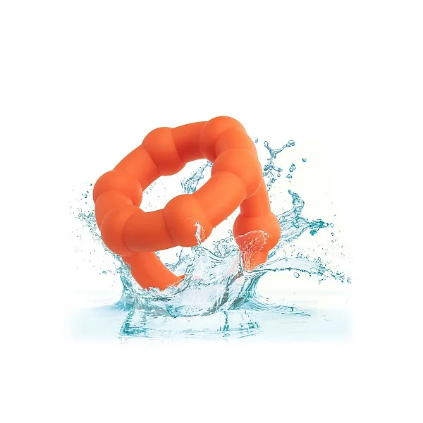 Alpha All Star Ring - Oranje van het merk Alpha - Cockringen - online bestellen bij Masculum.nl. De discrete online seks-toys en erotisch heren ondergoed winkel voor gay & hetero mannen.