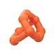 Alpha All Star Ring - Oranje van het merk Alpha - Cockringen - online bestellen bij Masculum.nl. De discrete online seks-toys en erotisch heren ondergoed winkel voor gay & hetero mannen.