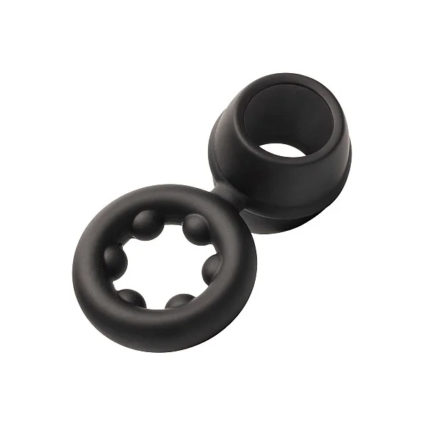 Alpha Dual Magnum Ring - Zwart van het merk Alpha - Cockringen - online kopen bij Masculum.nl. De discrete online seks-toys en erotisch heren ondergoed winkel voor gay & hetero mannen.