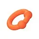 Alpha Dual Ball Ring - Oranje van het merk Alpha - Cockringen - online bestellen bij Masculum.nl. De discrete online seks-toys en erotisch heren ondergoed winkel voor gay & hetero mannen.
