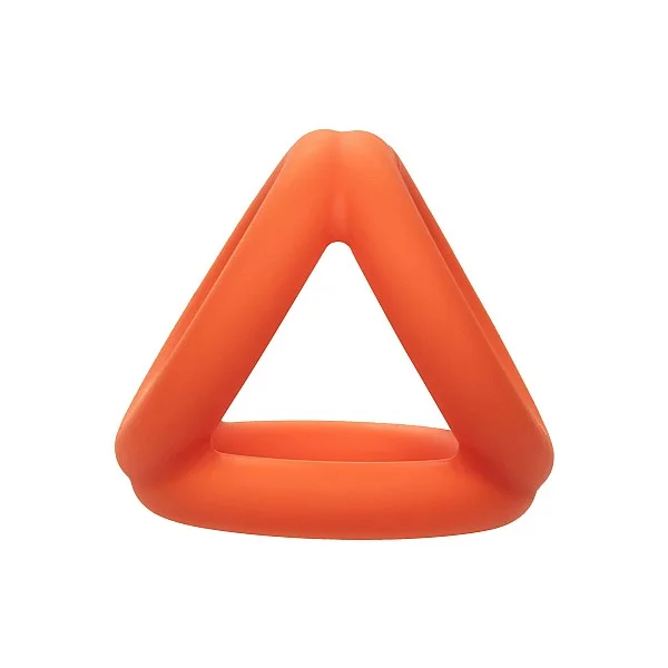 Alpha Tri-Ring - Oranje van het merk Alpha - Cockringen - online bestellen bij Masculum.nl. De discrete online seks-toys en erotisch heren ondergoed winkel voor gay & hetero mannen.