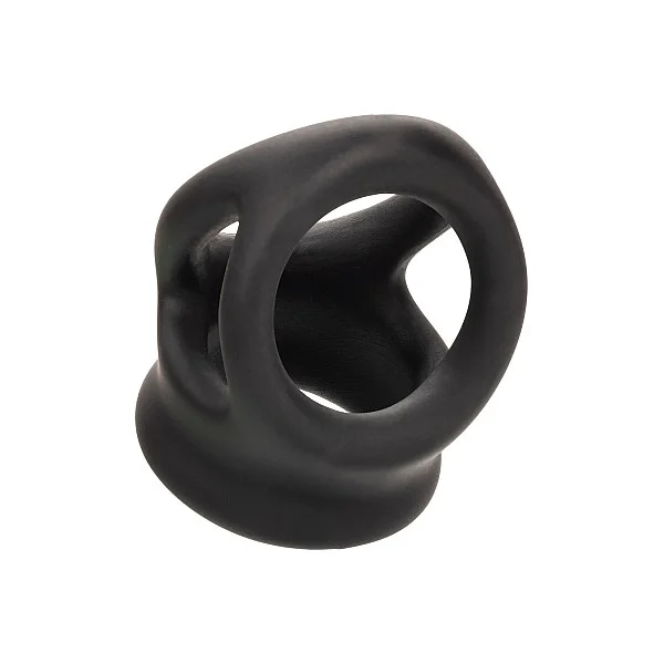 Alpha Dual Cage Ring - Zwart van het merk Alpha - Cockringen - online kopen bij Masculum.nl. De discrete online seks-toys en erotisch heren ondergoed winkel voor gay & hetero mannen.