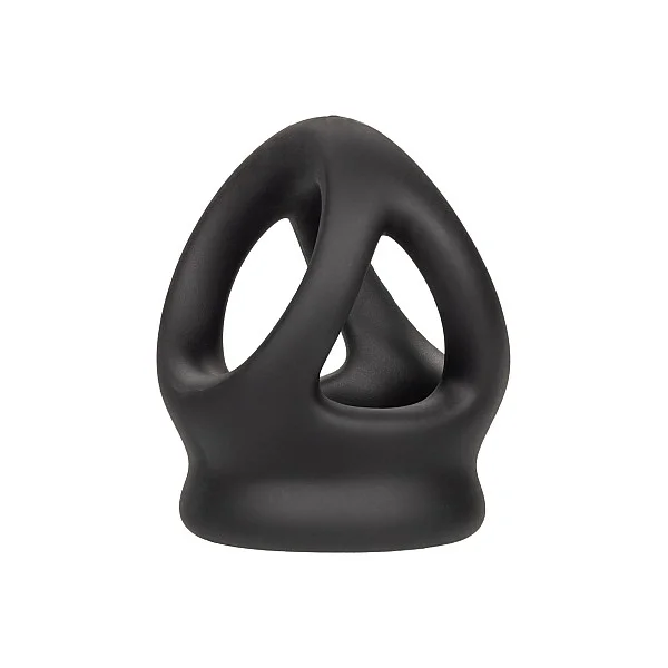 Alpha Dual Cage Ring - Zwart van het merk Alpha - Cockringen - online kopen bij Masculum.nl. De discrete online seks-toys en erotisch heren ondergoed winkel voor gay & hetero mannen.