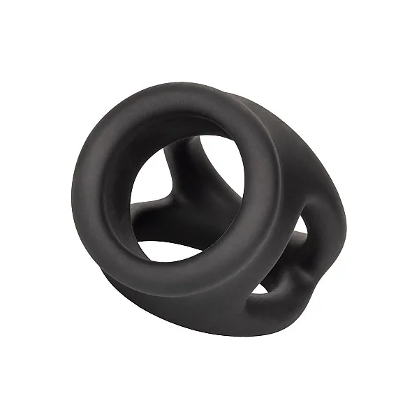 Alpha Dual Cage Ring - Zwart van het merk Alpha - Cockringen - online kopen bij Masculum.nl. De discrete online seks-toys en erotisch heren ondergoed winkel voor gay & hetero mannen.