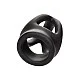 Alpha Dual Cage Ring - Zwart van het merk Alpha - Cockringen - online kopen bij Masculum.nl. De discrete online seks-toys en erotisch heren ondergoed winkel voor gay & hetero mannen.