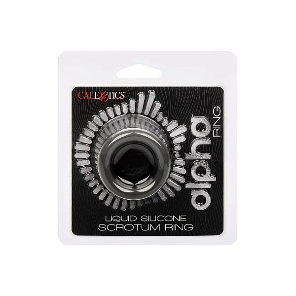 Alpha Scrotum Stretching Ring - Grijs van het merk Alpha - Cockringen - online kopen bij Masculum.nl. De discrete online seks-toys en erotisch heren ondergoed winkel voor gay & hetero mannen.