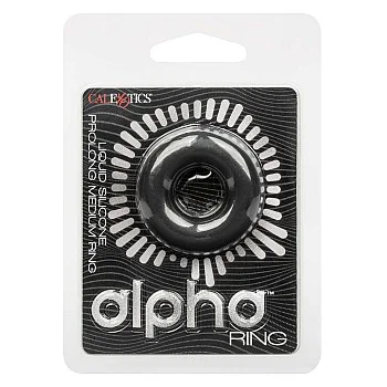 Alpha Prolong Medium Ring - Zwart