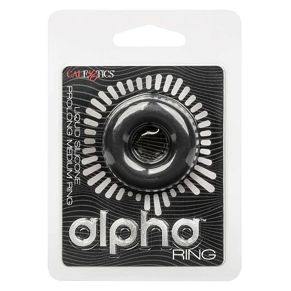 Alpha Prolong Medium Ring - Zwart van het merk Alpha - Cockringen - online bestellen bij Masculum.nl. De discrete online seks-toys en erotisch heren ondergoed winkel voor gay & hetero mannen.