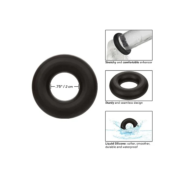 Alpha Prolong Medium Ring - Zwart van het merk Alpha - Cockringen - online bestellen bij Masculum.nl. De discrete online seks-toys en erotisch heren ondergoed winkel voor gay & hetero mannen.