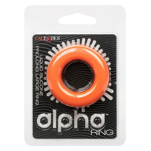 Alpha Prolong Large Ring - Oranje van het merk Alpha - Cockringen - online bestellen bij Masculum.nl. De discrete online seks-toys en erotisch heren ondergoed winkel voor gay & hetero mannen.